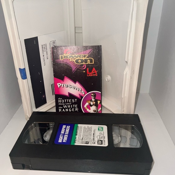 Power Rangers Mighty Morphin VHS TAPE - Picture 5 of 5